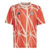adidas Bayern Munich Pre Match Shirt 2024 2025 Juniors Red 7-8 Years