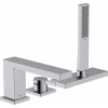 Hansgrohe Tecturis E - Batéria na okraj vane, 3-otvorová inštalácia, sBox, chróm 73443000