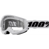 Okuliare 100 PERCENT Strata 2 Junior White číre sklíčko