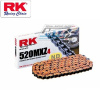 RK Chains Reťaz RK 520 MXZ4 (120čl) - netesnená/ bezkrúžková (oranžová)