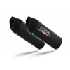 GPR Dvojitá koncovka výfuku, uchytená skrutkami GPR FURORE S.43.FUNE Matte Black including removable db killers