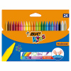 BIC Plastové voskovky odolné voči lámaniu 12ks