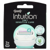 Wilkinson Sword Intuition 2in1 Sensitive Care náhradné hlavice so 4 čepieľkami 3 ks