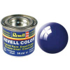 REVELL 51 Ultramarínová modrá lesklá syntetická modelárska farba (RAL5002), 14ml (REVELL 32151 ULTRAMARINE BLUE GLOSS 14ml 0,47fl oz EMAIL COLOR)
