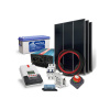 Solárna zostava ostrovná SOLARFAM 540Wp, 12V, batéria 200Ah, menič 230VAC 2000W 04280334