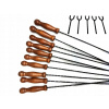 Grilovacie špajdle, ihly - Bonfire Forks NIDZ End 120 cm+10SZ Podpory (Bonfire Forks NIDZ End 120 cm+10SZ Podpory)