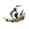 Woodcraft Drevené 3D puzzle pirátska loď