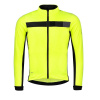 Force FROST fluo-čierna pánska softshell cyklobunda - M
