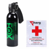 Fox Labs Pepper Spray Gas Fox Labs Priemerné zelené PGMGS 355 ml + Shar ShD SHD101V2 Pepper Spray. (Laboratóriá Fox Labs Green Green 355 ml)