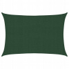 Slnečná plachta, 160 g/m2, tmavozelená, 2,5x4 m, HDPE