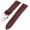 GAIRA Remienok na hodinky 3186 tmavo hnedý 20 mm