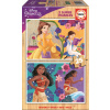 EDUCA Drevené Disney princeznej 2x25 dielov