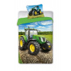 FARO Obliečky Traktor zelený Bavlna, 140/200, 70/90 cm