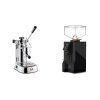 La Pavoni Professional Lusso + Eureka Mignon Perfetto, BL black