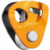 Petzl Nano Traxion je extrémne kompaktná a ultraľahká kladka s integrovaným blokantom, navrhnutá predovšetkým pre záchranné a sebazaisťovacie situácie. Váži iba Žltá