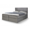 Wilsondo Čalúnená boxspring posteľ Kayla - sivá Rozmer: 160x200