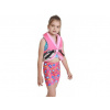 Dětská pěnová plovací vesta MASTER Evee 25 - 35 kg - růžová