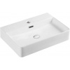 Mereo Umývadlo na dosku aj zavesenie s prepadom, 600x430x125 mm, keramické - pre zaslanie UC604212