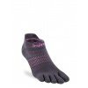 Bežecké ponožky dámske Injinji Run Lightweight No-Show - charcoal