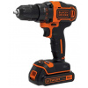 Black & Decker BDCDD186KB-QW akumulátorový vŕtací a skrutkovací stroj, 18 V 1,5 Ah, oranžovo-čierny Black & Decker