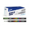 MFP Paper s.r.o. Akrylový popisovač 4mm - zelený tmavý 6410830