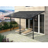 Pergola 557 x 305 cm (čierna + šedý polykarbonát)