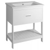 Aqualine Aqualine, ETIDE umývadlová skrinka 71,5x85x44 cm, matná biela, ET725