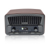 Roadstar HRA-270CD-MP3CD+BT CD rádio Vintage Digital DAB+/FM Prenosné CD-MP3, Modrátooth USB, diaľkové ovládanie Drevo