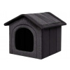 Pelech pre psa alebo mačku s odnímateľnou strechou, (búda so strechou 53x45cm)