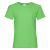 Valueweight Fruit of the Loom Girls' Green T-shirt svetlozelená 9-10 Y Fruit of the Loom 5904882075185