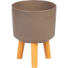 Kvetináč Strend Pro, farba Kávový prášok, 20x20x26 cm