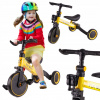 KIK Trike Fix Mini bežecká 3v1 s pedále žltá