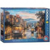 Tramvaje v San Franciscu - Puzzle Eurographics (Puzzle 1000 díllků)