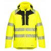 PORTWEST HI-VIS DX461 / Zimná reflexná bunda, nepremokavá - HV žltá/čierna 6XL