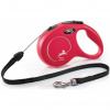 Flexi Classic NEW S lanko 8 m červené 12 kg