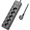 Viking Technology Predlžovacia zásuvka Viking YC53S VYC53SB