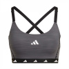 adidas Aeroimpact Training Light-Support Techfit Bra Ld99 Dgreyh/Black 2XS D-DD