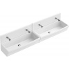 Villeroy & Boch O.Novo umývadlo 100x41 cm obdĺžnik klasické umývadlo-umývadlo na nábytok-dvojité biela 68200001