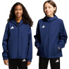 Dětská bunda Adidas Entrada 26 All Weather, tmavě modrá, JZ9103, 152 cm