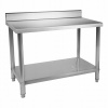 Pracovný stôl z nehrdzavejúcej ocele 100x70cm Royal Catering RCAT-100/70-N