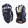 Hokejové rukavice CCM JetSpeed FT6 Pro SR navy/white