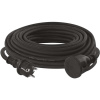Emos P01725R, predlžovací kábel gumový IP44 – spojka, 25m, 3× 2,5mm2 P01725R
