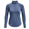 Dámske mikiny Under Armour Streaker Half Zip W - mineral blue - Tyrkysový (S)