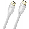 Oehlbach HDMI kabel Zástrčka HDMI-A, Zástrčka HDMI-A 2.00 m bílá D1C92491 8K UHD HDMI kabel