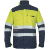 Cerva Ride Fr Hv Multinormná bunda HI-VIS z nehorľavej bavlny 03510050 žltá/navy XXL