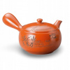 Keramická kanvica Kyusu hnedá var. O 490 ml