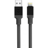 Tactical KP31181 Fat Man USB-A/Lightning, 1m, sivý