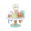 Tooky Toy stojan so zmrzlinami 9 ks