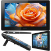 Grafický tablet Bosto BT-16HD 2024 15,6 palcový Full HD, čierny
