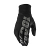 100% SPEEDLAB Cyklistické rukavice dlhoprsté - HYDROMATIC - čierna 2XL